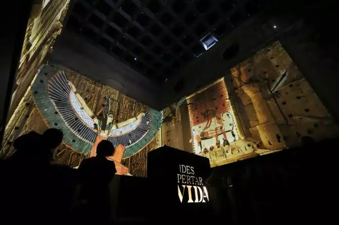 Espectáculo inmersivo sobre Egipto en la Sala Orive