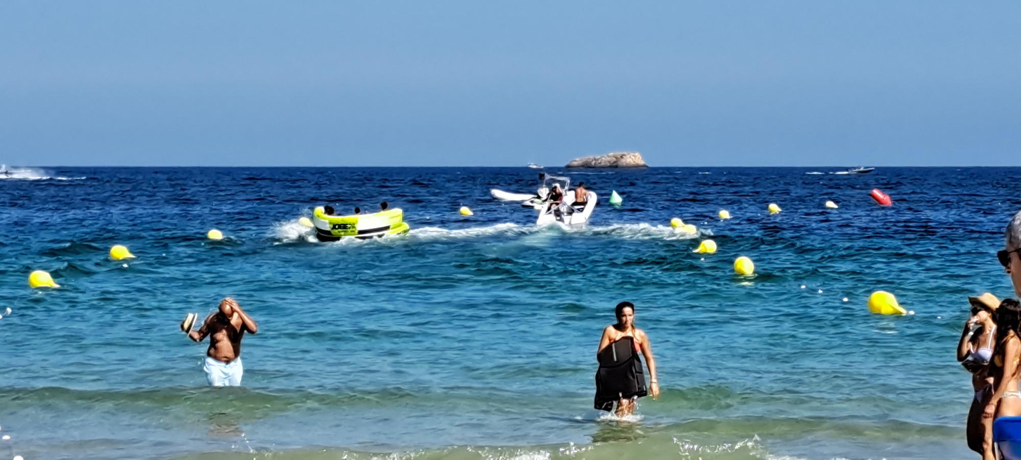 Motos de agua en Platja d'en Bossa