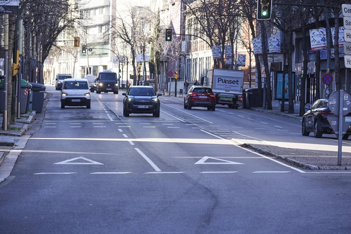 La Gran Via Jaume I va augmentar la xifra de vehicles en l’últim trimestre de 2025.