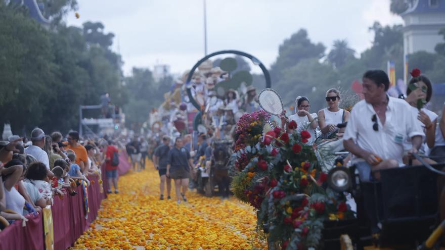 La Batalla de Flores cierra la Feria de Julio