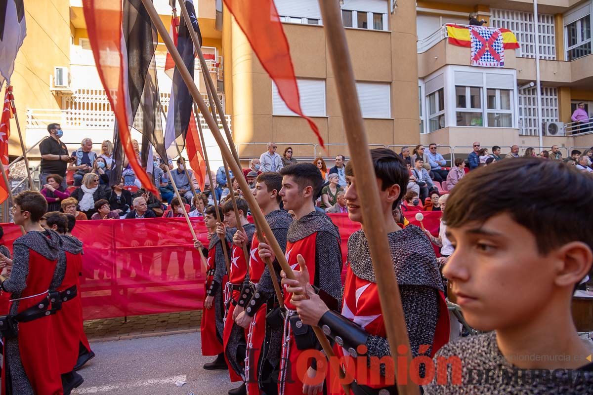 Procesión de subida a la Basílica en las Fiestas de Caravaca (Bando Cristiano)