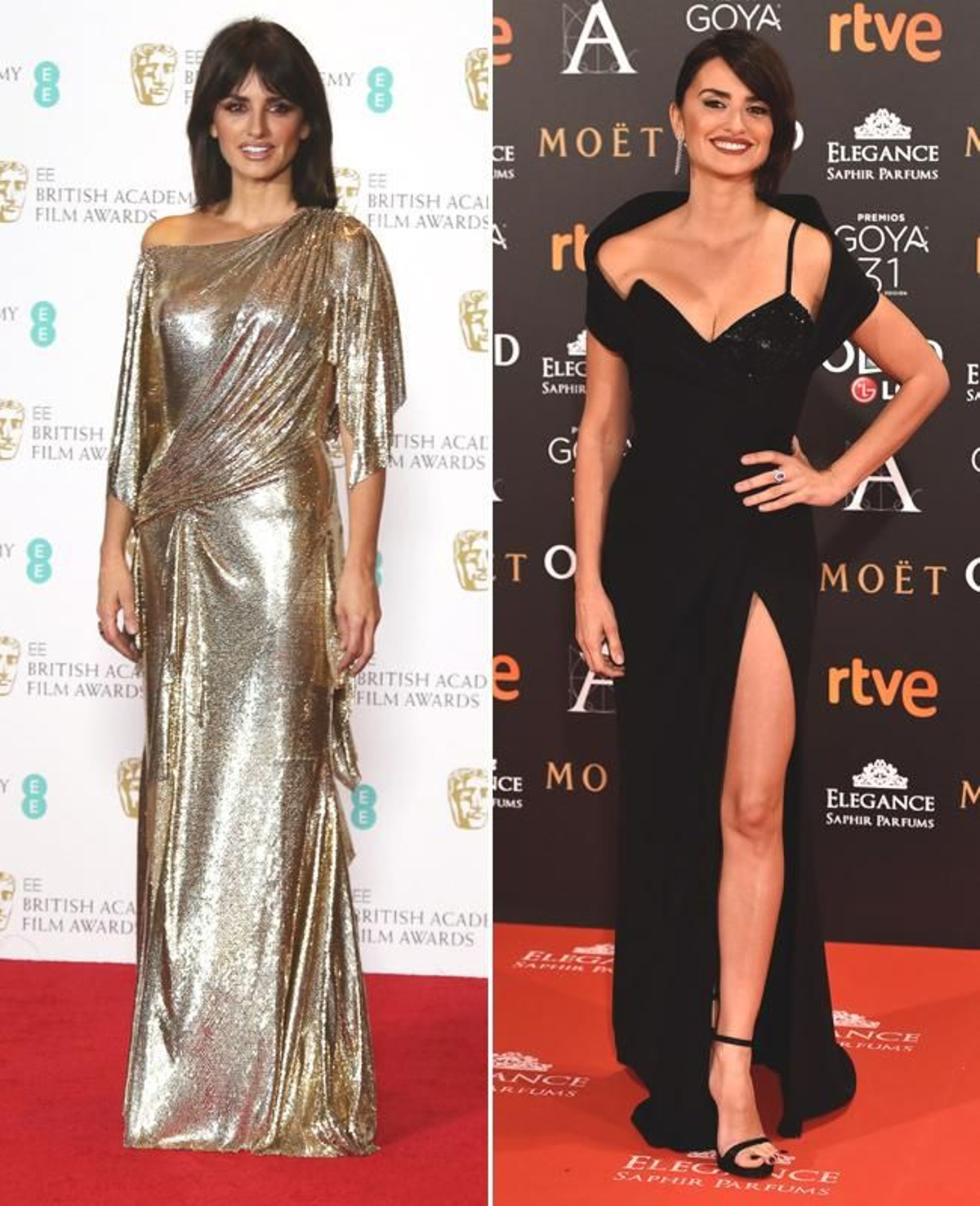 Penélope Cruz: Bafta vs Goya