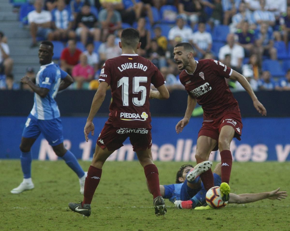 El Málaga-Córdoba C.F. en imágenes