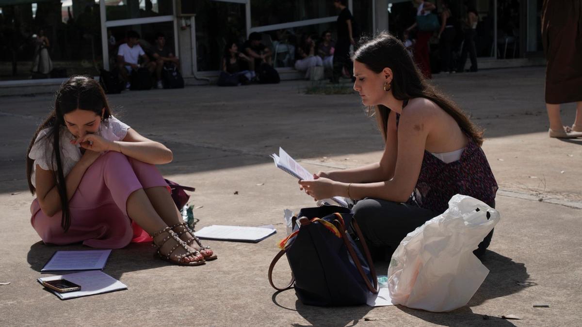 Selectividad 2025 en Mallorca: empiezan las pruebas de acceso a la universidad