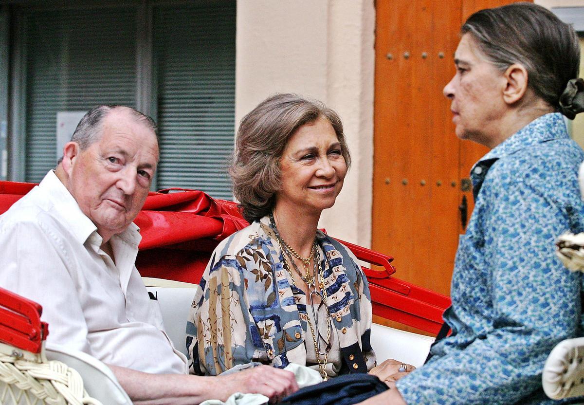 Las visitas de Irene de Grecia a Mallorca en imágenes