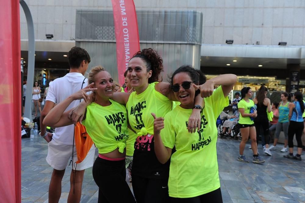 Zumba en la Avenida Libertad