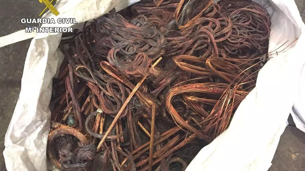 Dos años de cárcel por robar tuberías de cobre en una empresa de Zaragoza