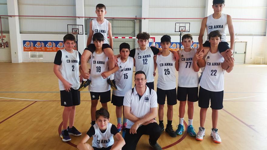 El equipo infantil del CB Anna se planta en semifinales de la Fase Final de 2ª Zonal