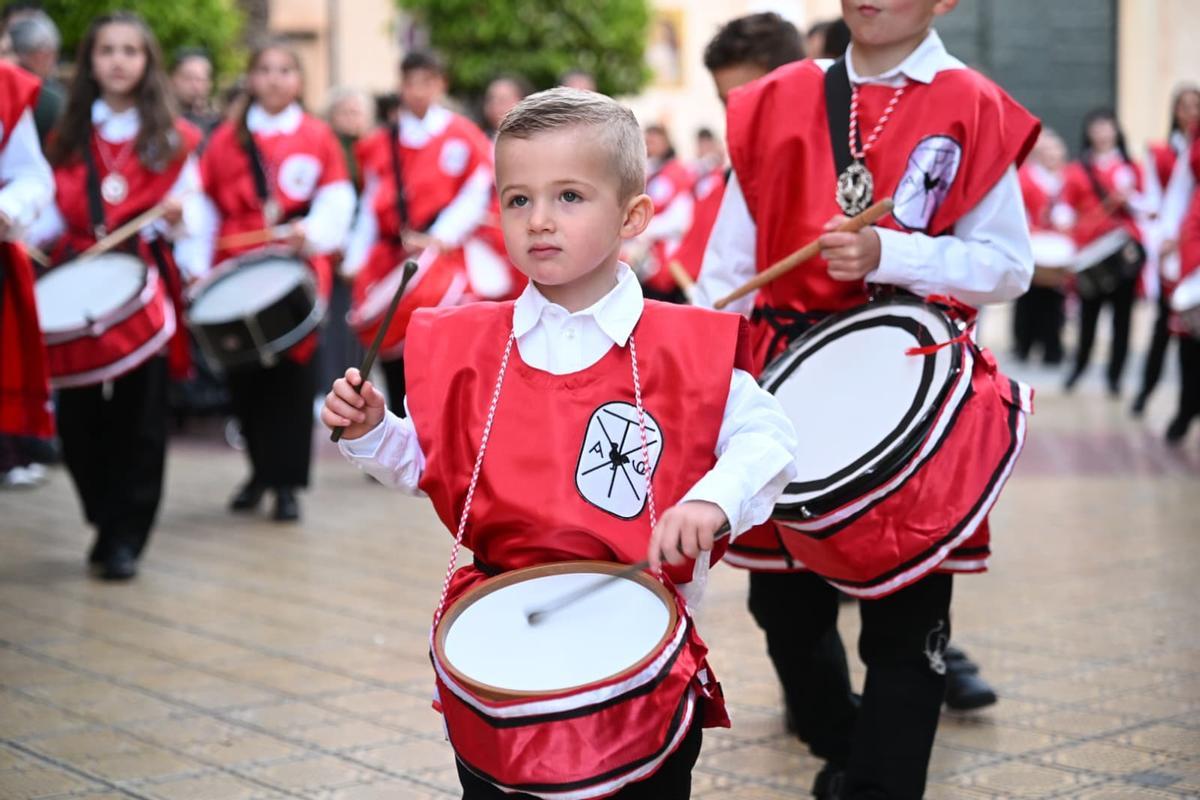 Así salen los pasos de Semana Santa este lunes en Elche