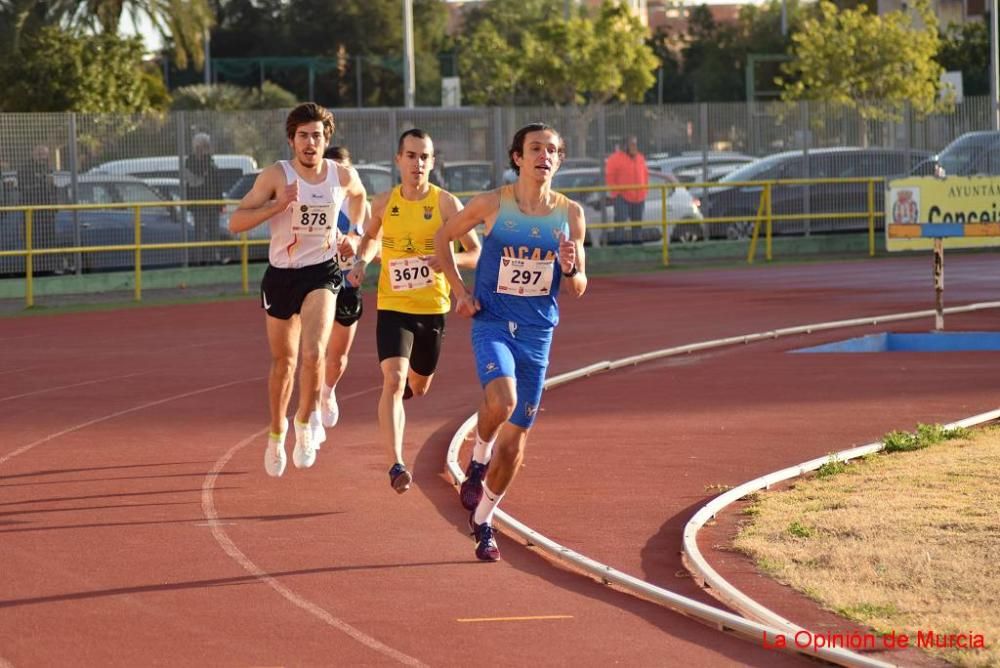 Control federativo de atletismo en Cartagena