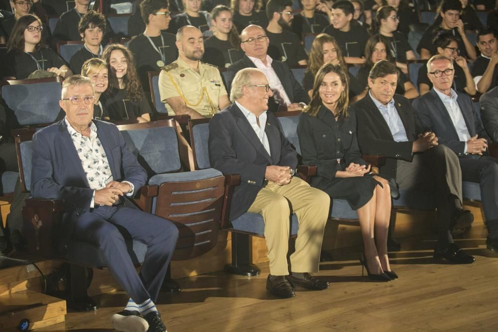 La Reina inaugura cursos en Oviedo