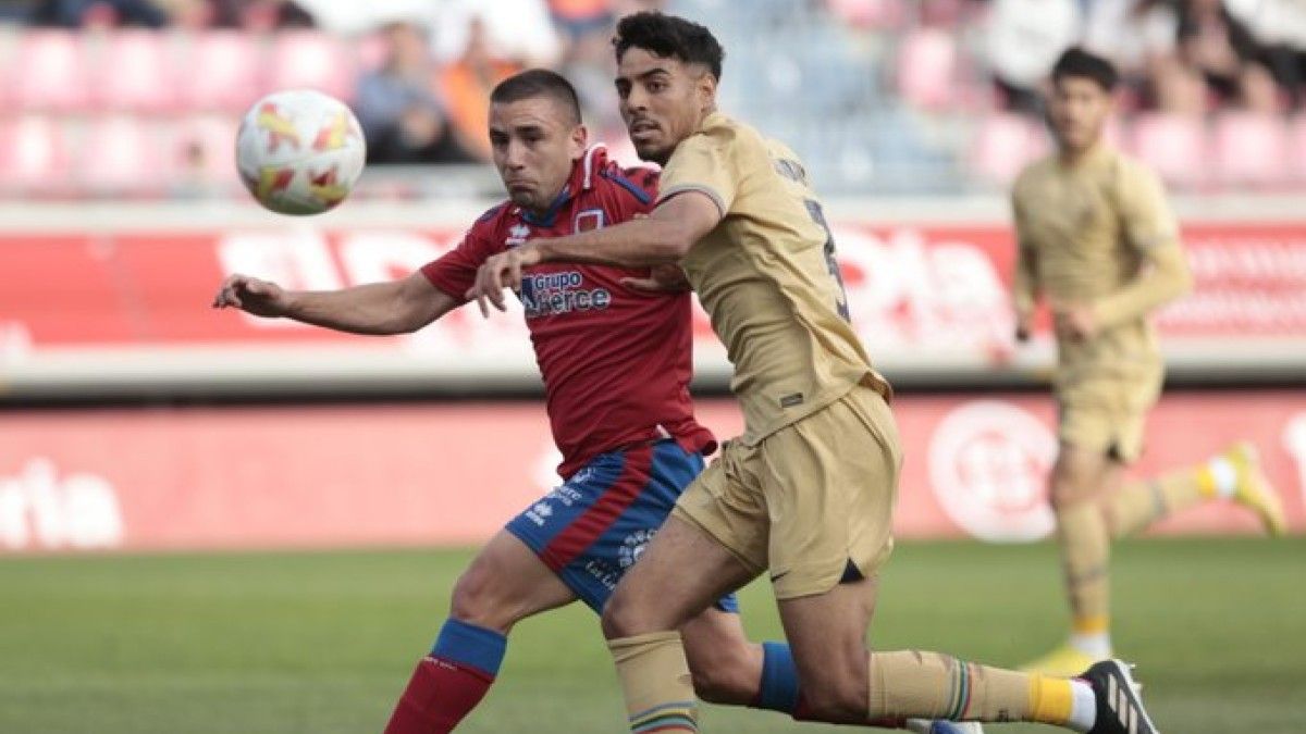 Numancia y Barça Atlètic firman un empate sin goles en Los Pajaritos