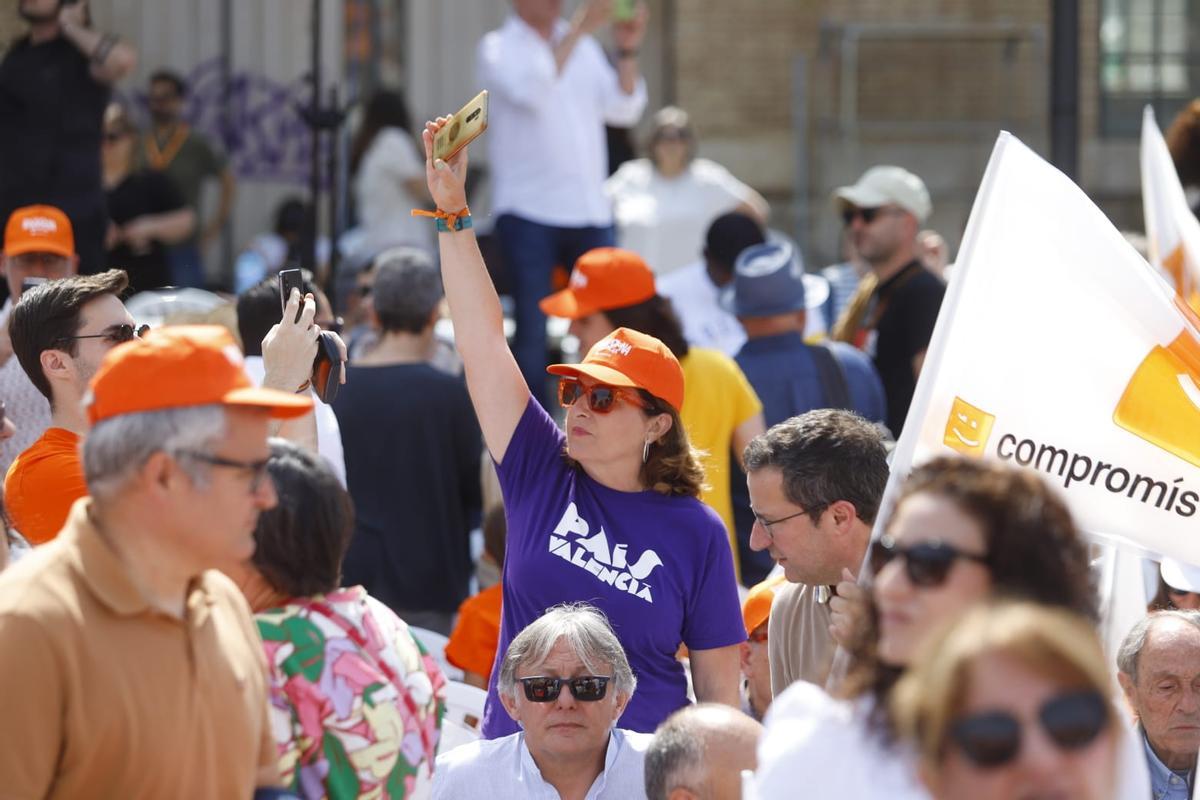 Mitin central de Compromís en València