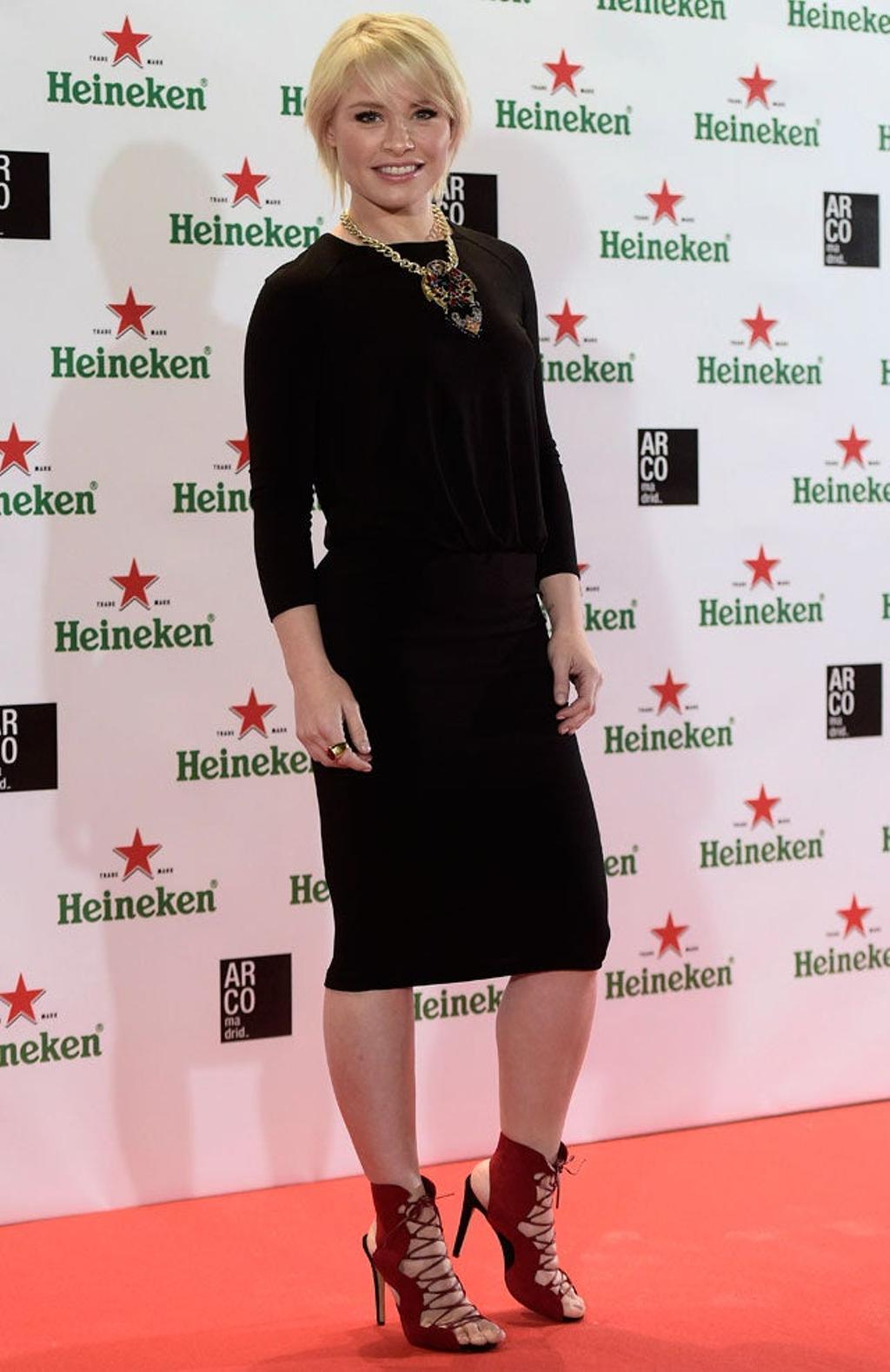 Soraya Arnelas en la fiesta de inauguración de ARCO 2015