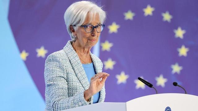 Foto d’arxiu de la presidenta del BCE, Chistine Lagarde, una de les principals precursores de l’euro digital