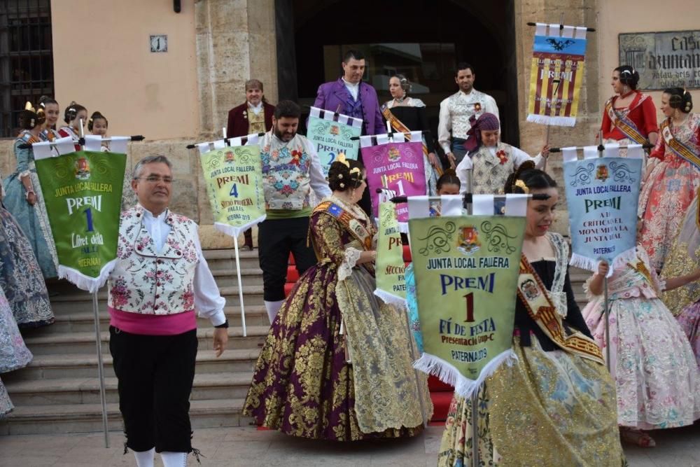 Entrega de premios en Paterna