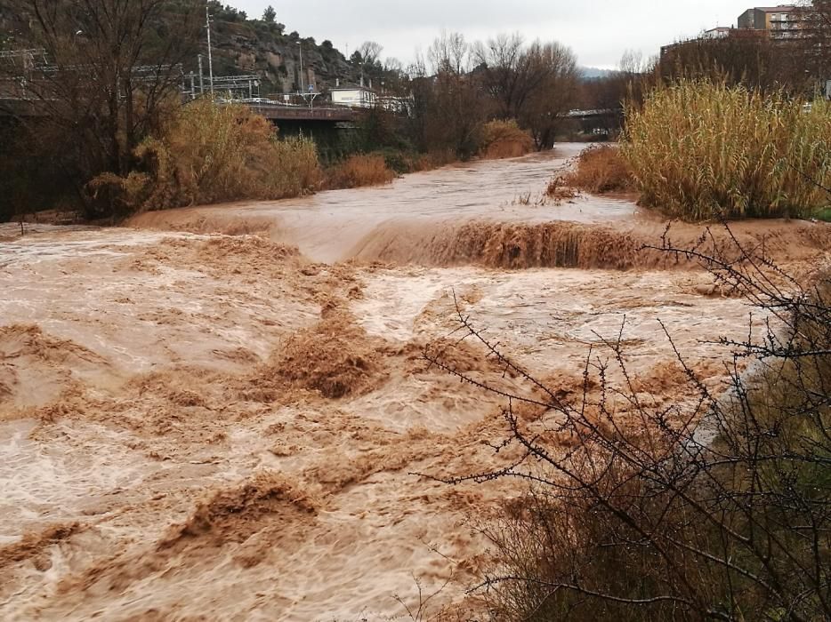 Llobregat i Cardener després del temporal