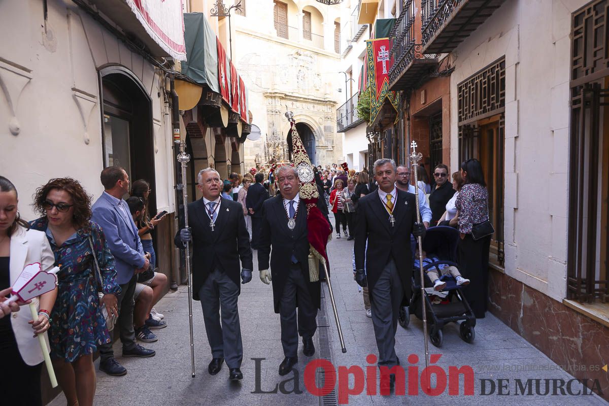 Fiestas de Caravaca: Procesión de regreso a la Basílica