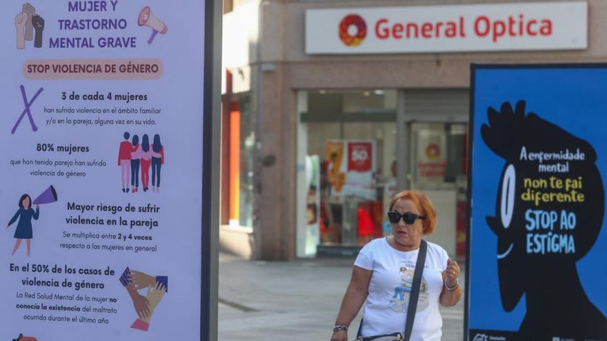 Lar conmemora en la plaza de Galicia el Día Mundial de la Salud Mental | IÑAKI ABELLA