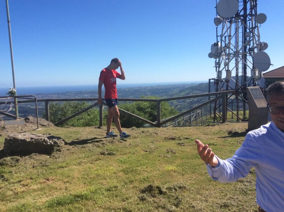 El Sporting en el Picu del Sol