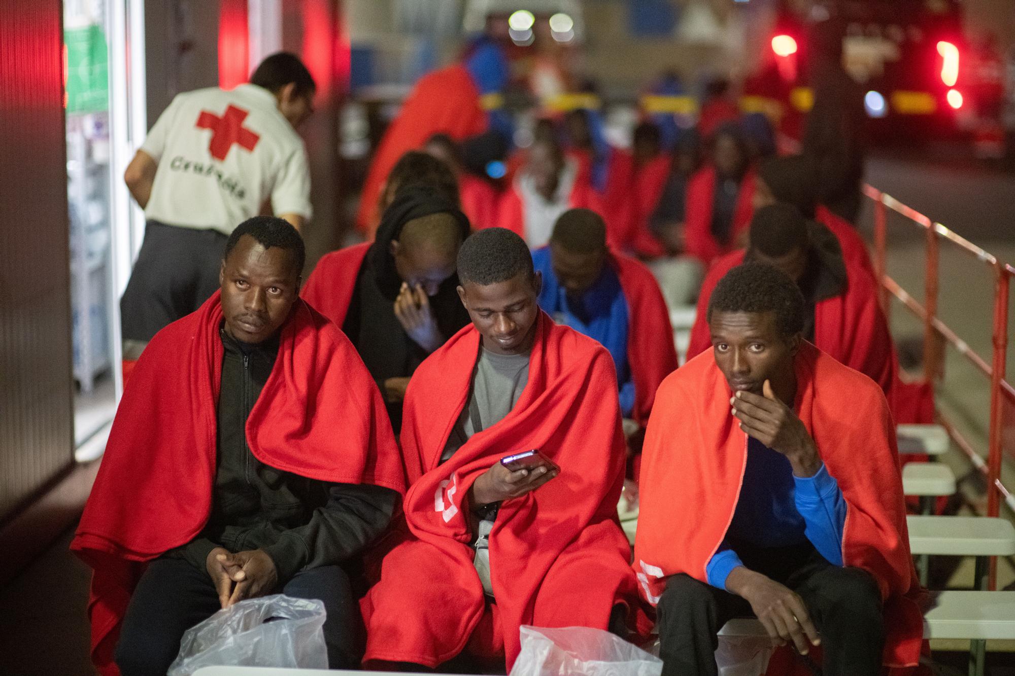 Llegada de migrantes a Fuerteventura (16 de abril de 2024)