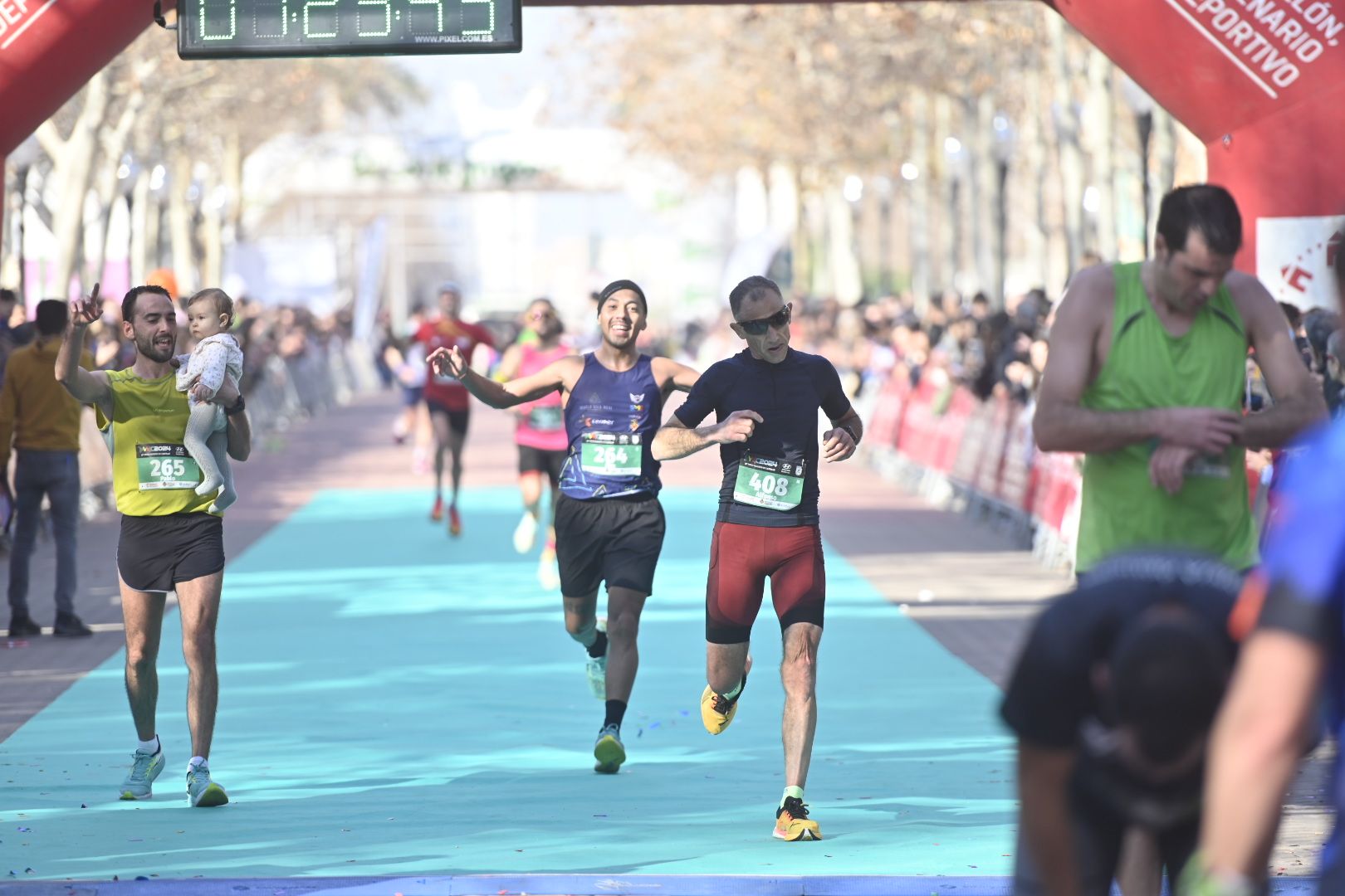 Las mejores fotos: Búscate en la galería de imágenes de la 39ª Media Maratón de Castelló