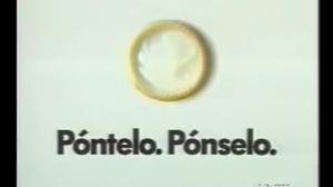 El mític anunci sobre usar preservatiu amb un lema que encara perdura.