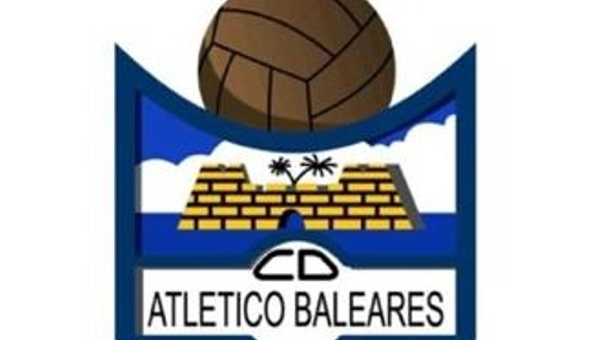 Das Wappen von Atlético Baleares.