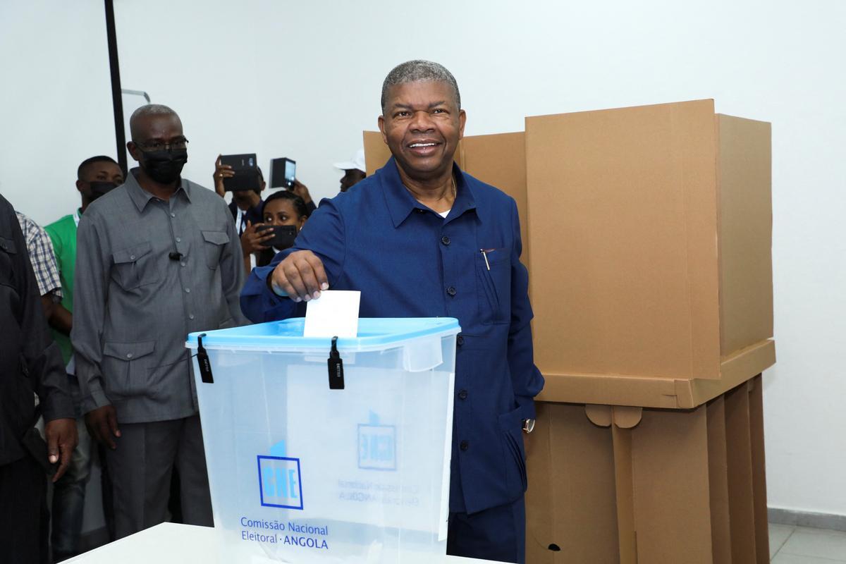 El presidente de Angola, Joao Lourenço