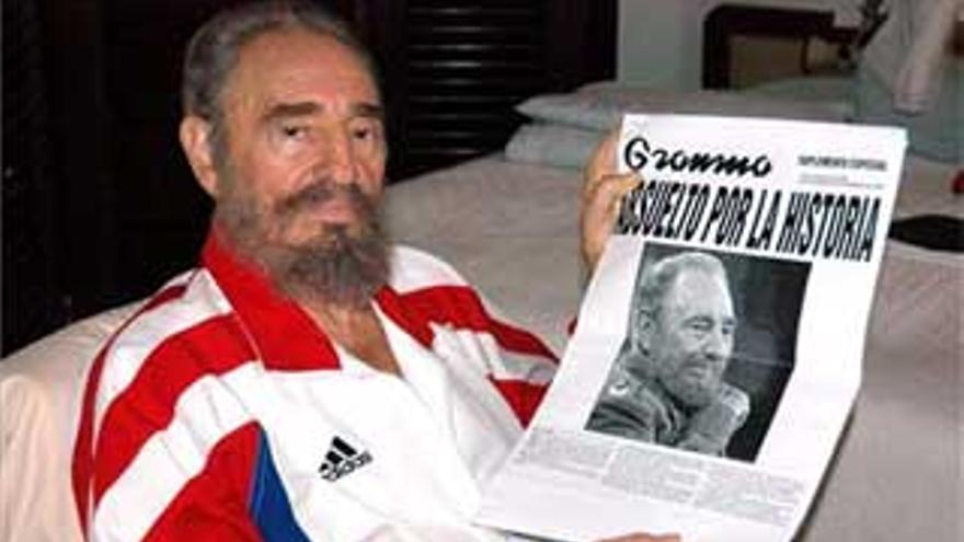 Fidel Castro rompe su silencio