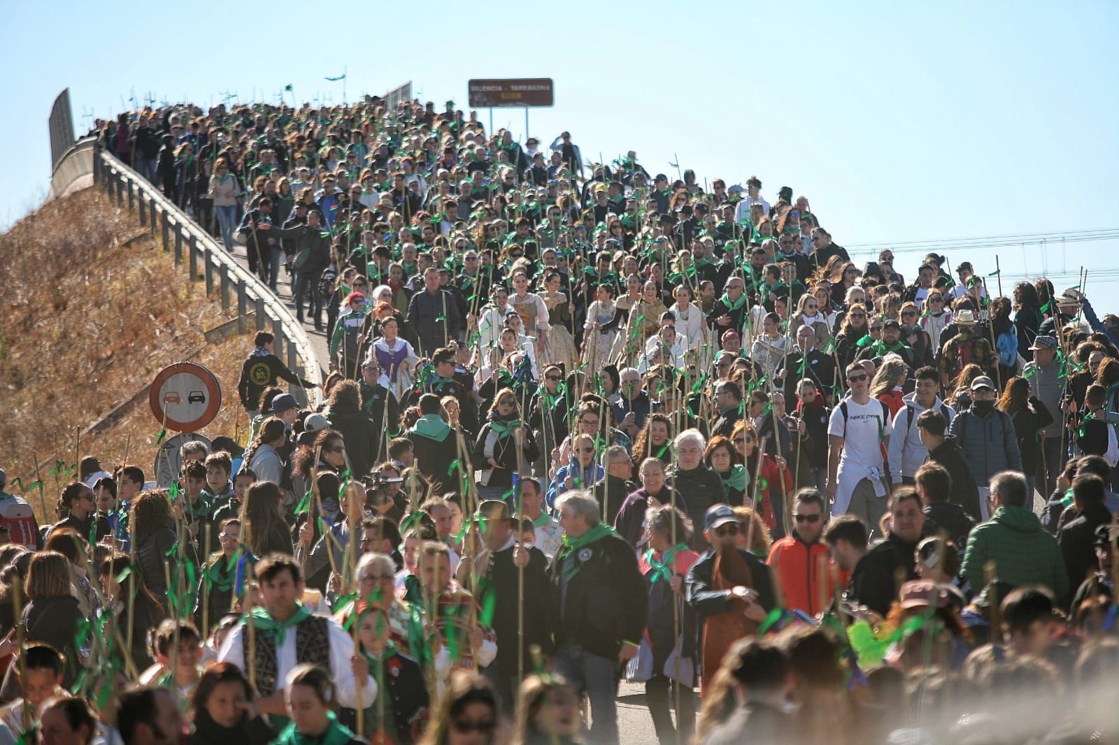 Los castellonenses rememoran sus orígenes con la Romeria