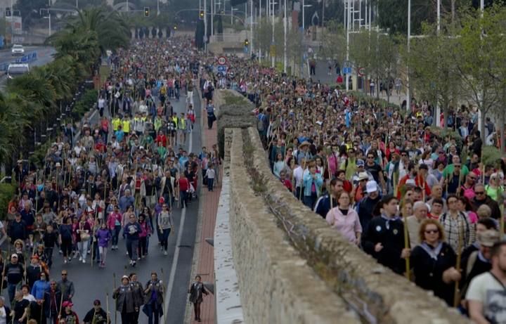 Más de 200.000 personas participan en la romería al Monasterio en el 526 anivesario del Milagro de la Lágrima