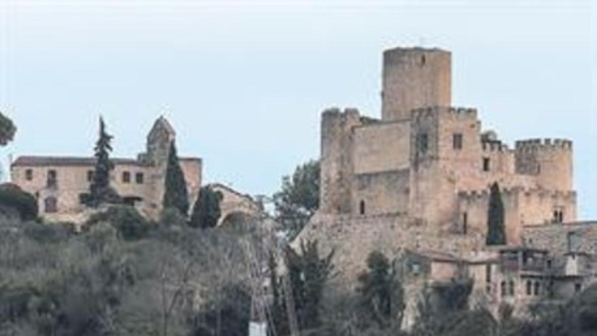 El castillo de Castellet, que se puede visitar un fin de semana al mes.