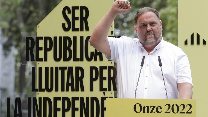 Oriol Junqueras respon a les esbroncades: «Ningú ens farà callar»