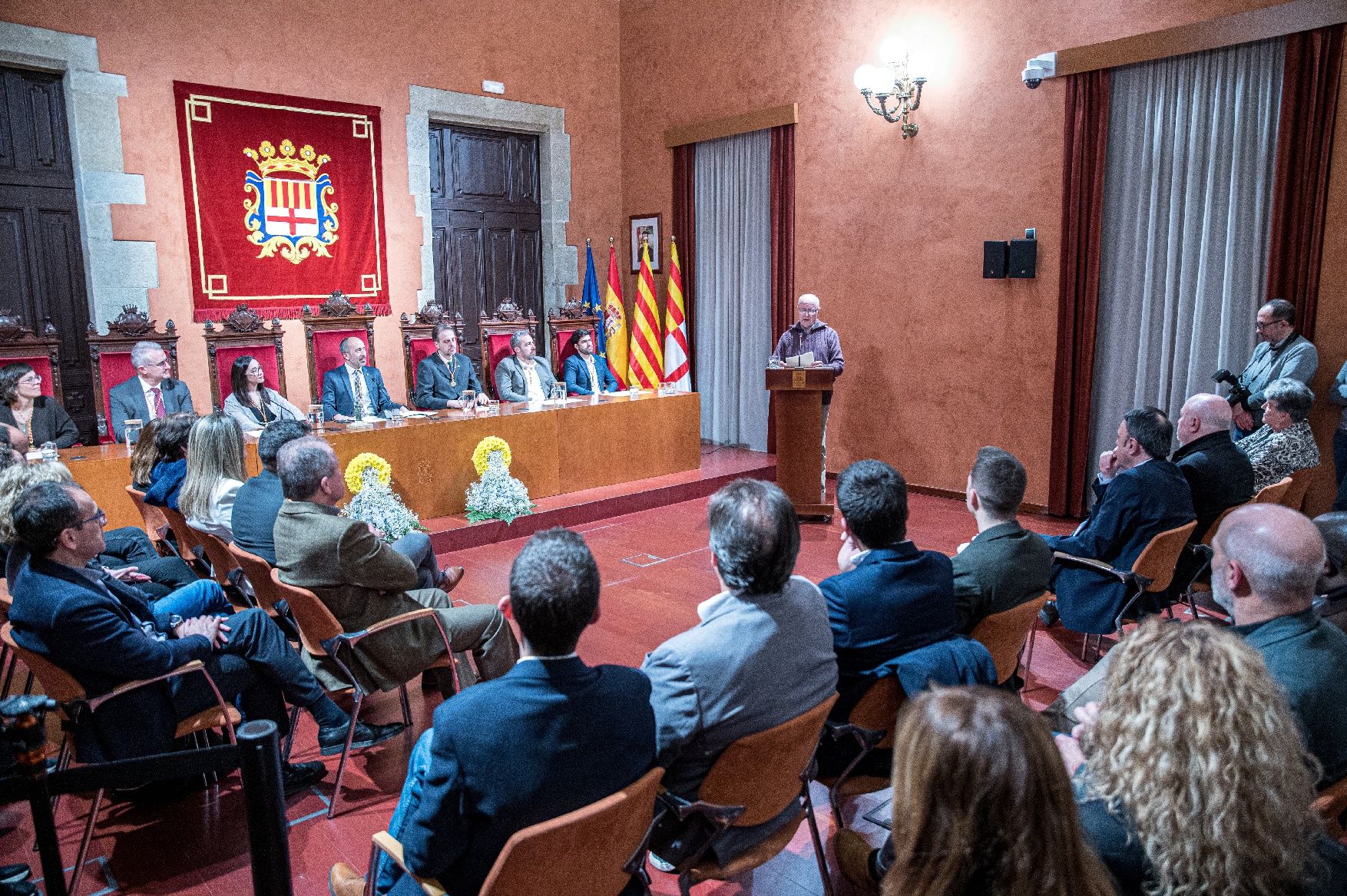 El pregó de la la Festa de la Llum de Manresa, a càrrec de Josep Maria Massegú