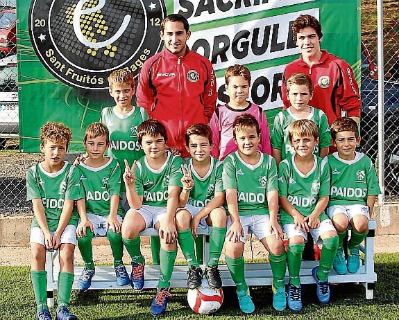 Tots els equips del FC Fruitosenc i SF Escola de Futbol