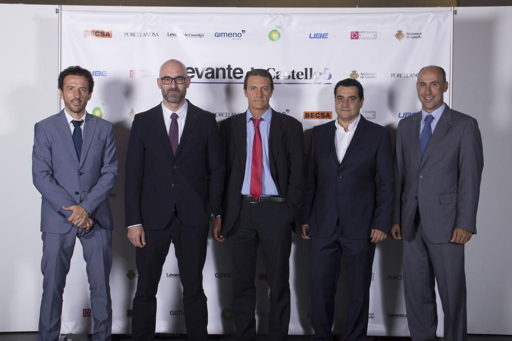 Asistentes a la gala del 25 aniversario de Levante de Castelló