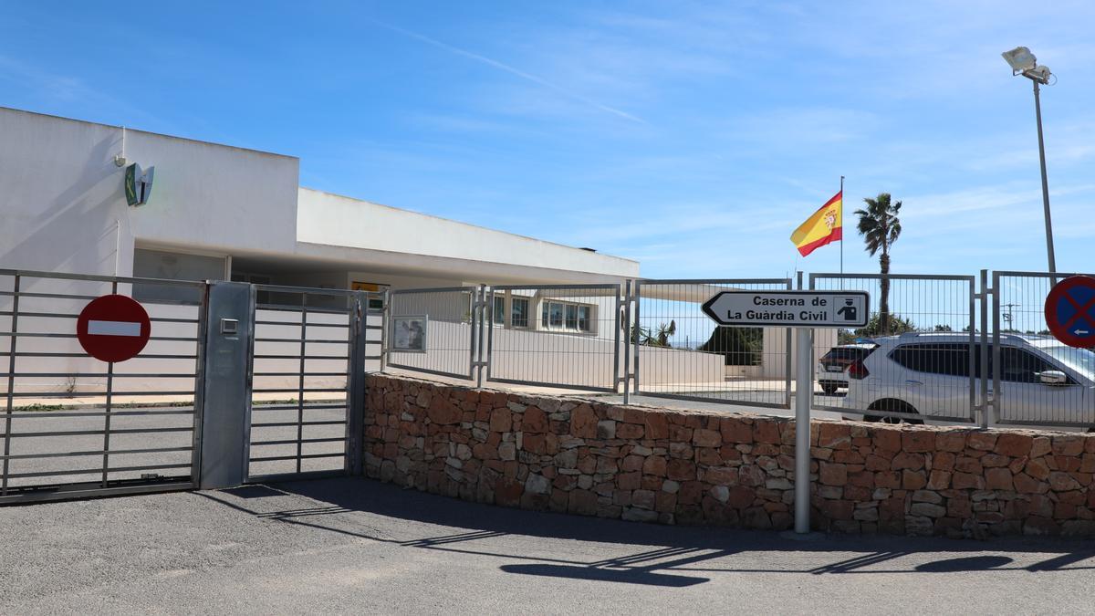 Cuartel de la Guardia Civil en Formentera