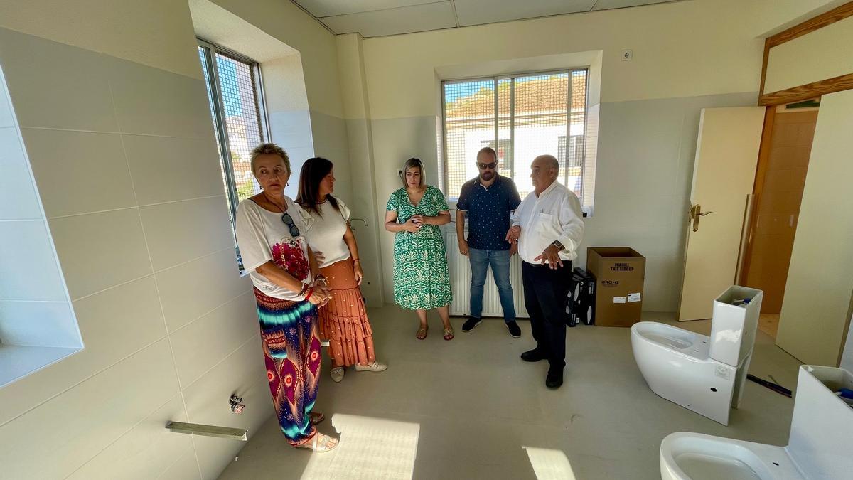 Una de las reformas en centros educativos de Callosa d'en Sarrià