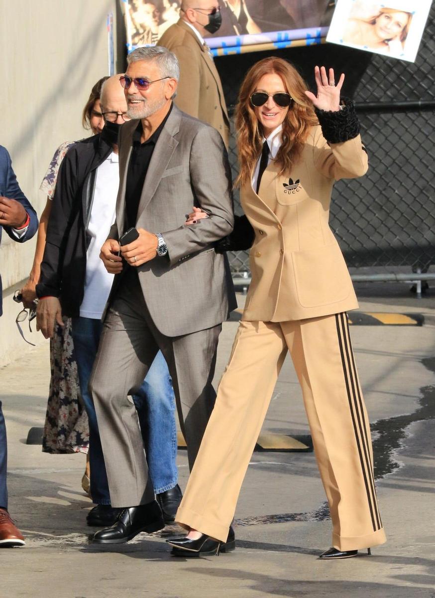 Julia Roberts y George Clooney en Los Ángeles