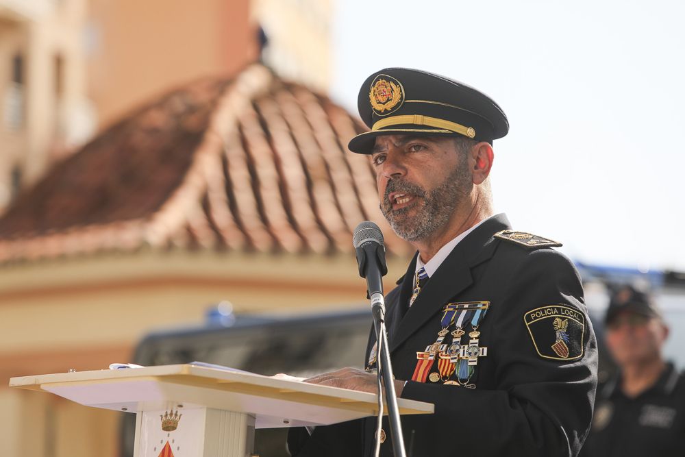 Así ha transcurrido el acto institucional de la Policía Local en el Port de Sagunt