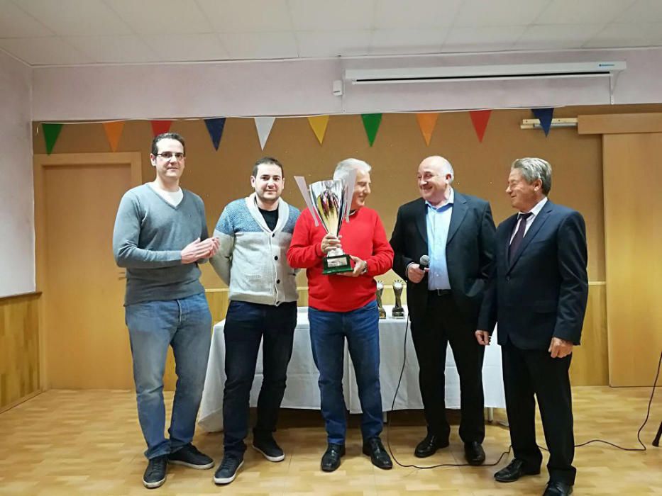 Entrega de premios de la Liga de Bolos Huertanos