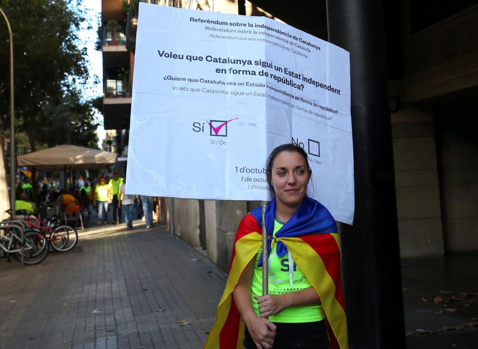 La manifestación de la Diada, en fotos