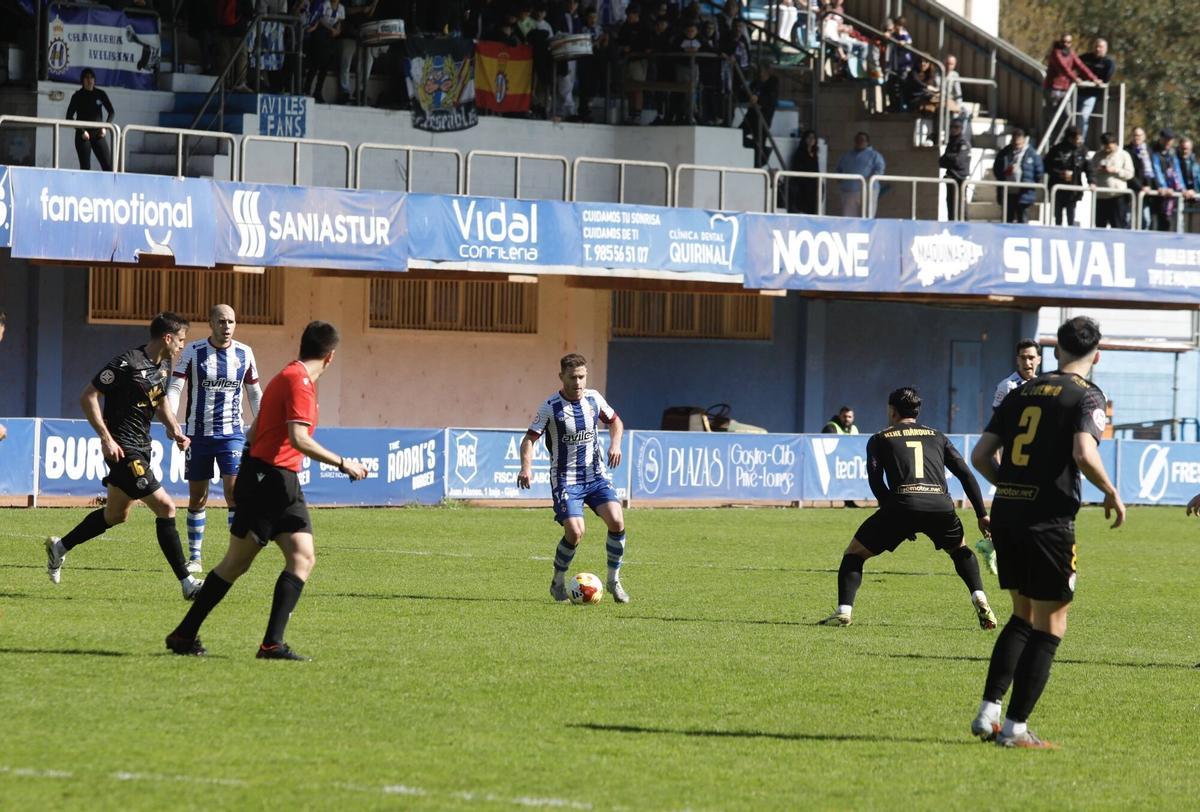 EN IMÁGENES: El partido entre el Real Avilés y el Zamora