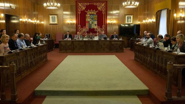 Pleno de la Diputación Provincial de Zamora.