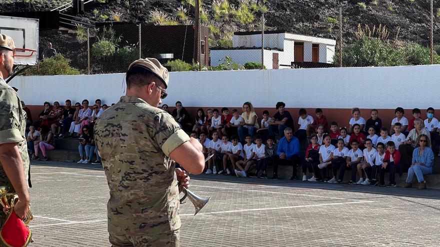 La música enseña a los niños de Agaete