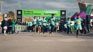 Corredores de la carrera En marxa contra el càncer, en una imagen de archivo