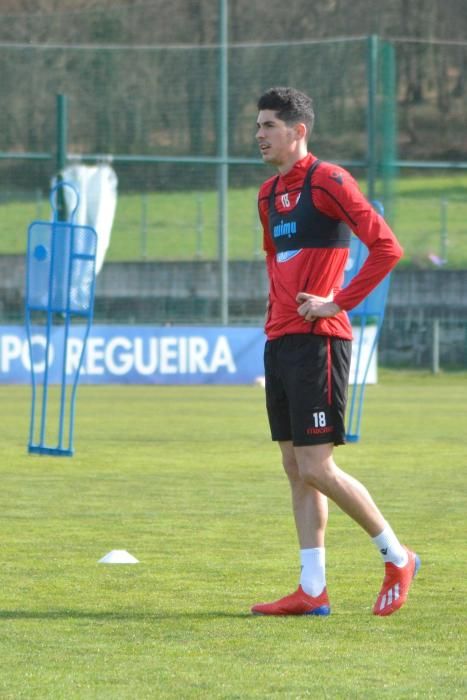 Tras un fin de semana de descanso debido a la expulsión del CF Reus,  los jugadores continúan con la preparación física y mental para recibir a la UD Almería en Riazor.