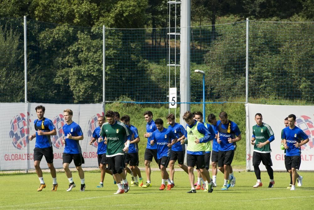 Entrenamiento del Real Oviedo