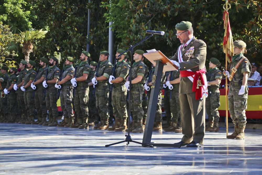 Jura de bandera de 280 civiles en Orihuela